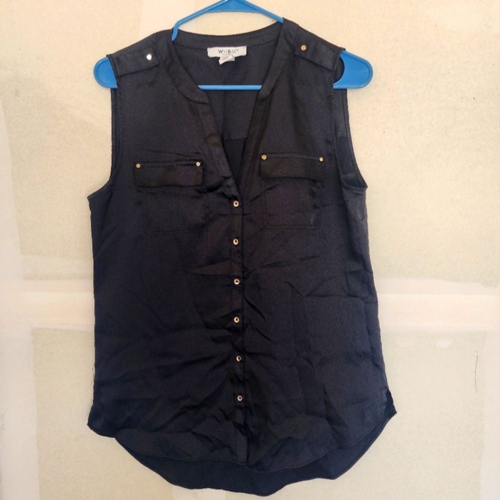 WHBK sleeveless top